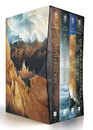 Bild des Verkufers fr The History of Middle-earth (Boxed Set 1) : The Silmarillion, Unfinished Tales, the Book of Lost Tales, Part One & Part Two zum Verkauf von AHA-BUCH GmbH