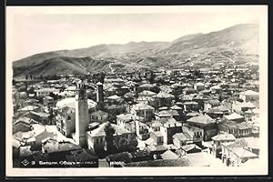 Ansichtskarte Bitola, Blick über die Dächer der Stadt