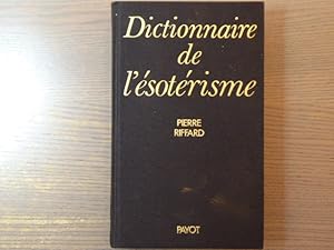 Seller image for Dictionnaire de l'sotrisme. for sale by Tir  Part