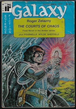 Imagen del vendedor de GALAXY Science Fiction: November, Nov. 1977 ("The Courts of Chaos") a la venta por Books from the Crypt