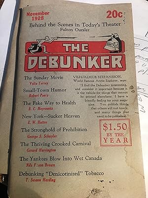 The Debunker. Nov. 1928