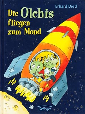 Die Olchis fliegen zum Mond.