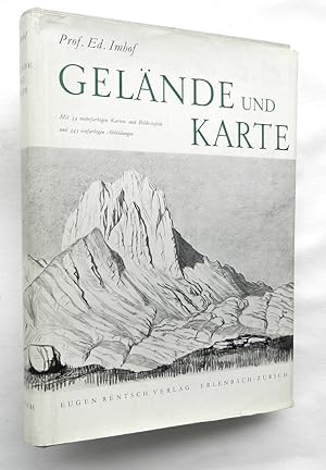 Bild des Verkufers fr Gelnde und Karte. zum Verkauf von Buch- und Kunst-Antiquariat Flotow GmbH