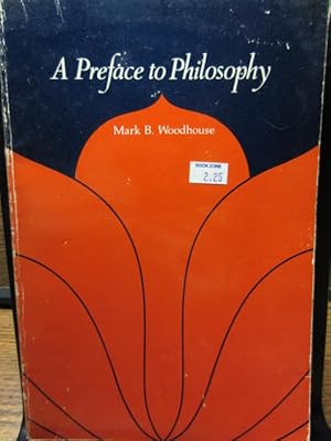 A PREFACE TO PHILOSOPHY