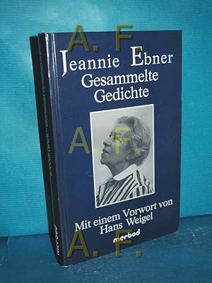 Bild des Verkufers fr Gesammelte Gedichte Mit e. Vorw. von Hans Weigel zum Verkauf von Antiquarische Fundgrube e.U.