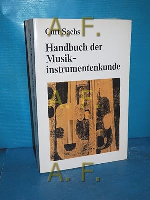 Seller image for Handbuch der Musikinstrumentenkunde for sale by Antiquarische Fundgrube e.U.