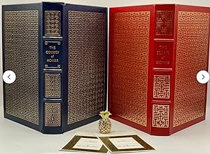 Seller image for THE ODYSSEY and THE ILIAD Easton Press Greek Myths Collectors DELUXE LIMITED Edition FULL LEATHER ILLUSTRATED! for sale by highqualityproducts