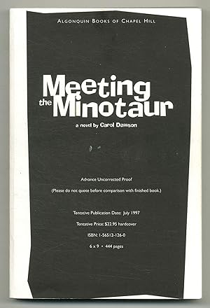 Bild des Verkufers fr Meeting the Minotaur zum Verkauf von Between the Covers-Rare Books, Inc. ABAA