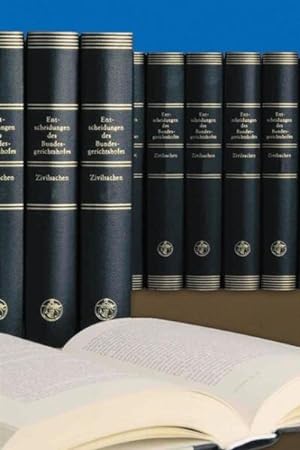 Bild des Verkufers fr Entscheidungen des Bundesgerichtshofes in Zivilsachen BGHZ zum Verkauf von Studibuch