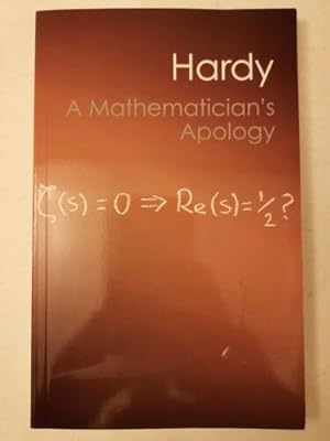 A Mathematician's Apology | G. H. Hardy | englisch | NEU
