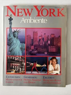 Seller image for Ambiente New York Paloma Picasso mit Stadtplan Manhattan 27.5.88 1988 5/88 for sale by Books.Unlimited