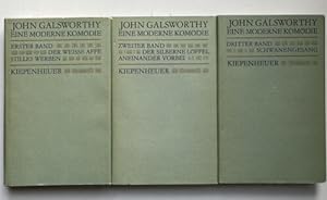 Bild des Verkufers fr Eine moderne Komdie-John Galsworthy-Band 1-3 zum Verkauf von Books.Unlimited