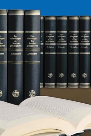 Bild des Verkufers fr Entscheidungen des Bundesgerichtshofes in Zivilsachen BGHZ: Generalregister zu Band 191-200 zum Verkauf von Studibuch
