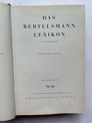 Das Bertelsmann Lexikon in vier Bänden, Band 3