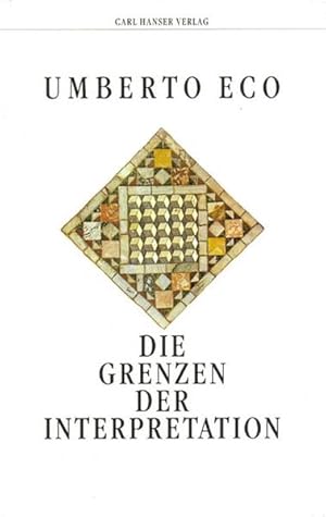 Seller image for Die Grenzen der Interpretation for sale by Studibuch