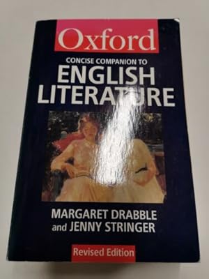 Immagine del venditore per The Concise Oxford Companion to English Literature (Oxford Pap. venduto da Books.Unlimited