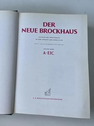 Bild des Verkufers fr Der Neue Brockhaus zum Verkauf von Books.Unlimited