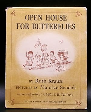 Seller image for OPEN HOUSE FOR BUTTERFLIES for sale by BOOKFELLOWS Fine Books, ABAA