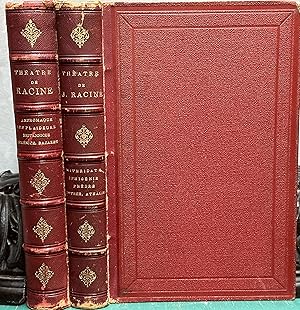 Image du vendeur pour Thatre de Racine [2 volumes] : [I] Andromaque, Les Plaideurs, Britannicus, Brnice, Bajazet; [II] Mithridate, Iphignie, Phdre, Esther, Athalie mis en vente par Mike's Library LLC