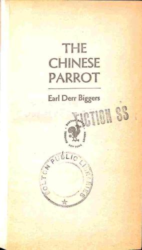 Immagine del venditore per Chinese Parrott venduto da WeBuyBooks