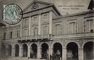 Bild des Verkufers fr Ansichtskarte / Postkarte Alessandria Piemonte, Castellazzo Bormida, Palazzo Comunale, Municipio zum Verkauf von akpool GmbH