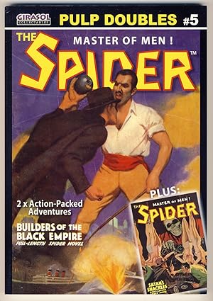 Bild des Verkufers fr The Spider Double #5: Builders of the Dark Empire & Satan's Shackles zum Verkauf von Gene Zombolas