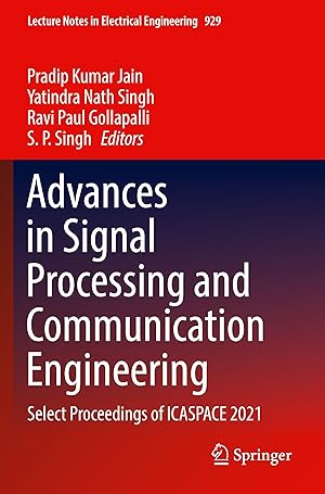 Seller image for Advances in Signal Processing and Communication Engineering for sale by moluna