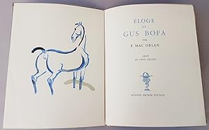 Seller image for Eloge de Gus Bofa for sale by La Basse Fontaine