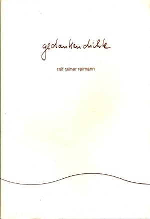 Gedankendichte : Gedichte 1973 - 1980.