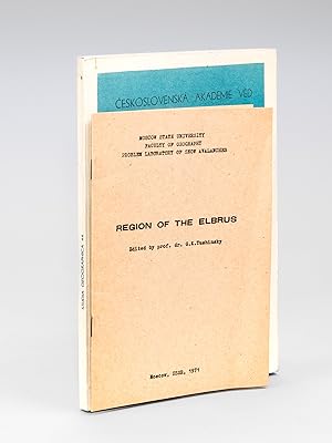 Geomorphology of Elbrus Mt Area (the Caucasus Mts., USSR) [On joint : ] Region of the Elbrus. Edi...