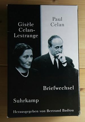 Imagen del vendedor de Paul Celan - Gisele Celan-Lestrange - Briefwechsel - in 2 Bd. 1. Bd.: Briefe, 2. Bd. Kommentar a la venta por Antiquariat Robert Loest