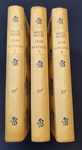 Jean Santeuil - Cartonnages Bonet - 3 Tomes