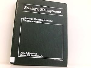 Bild des Verkufers fr Strategic Management: Strategy Formulation and Implementation zum Verkauf von Book Broker