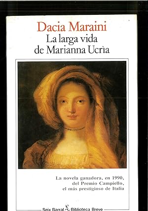 Imagen del vendedor de Larga vida de marianna ucria a la venta por Papel y Letras
