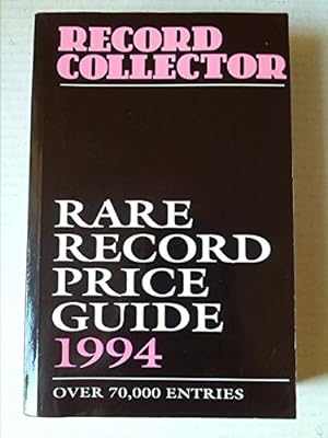 Image du vendeur pour Rare Record Price Guide 1994 mis en vente par WeBuyBooks