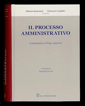 Il processo amministrativo. Commentario al D.lgs 104/2010.Prefazione di Pasquale de Lise.