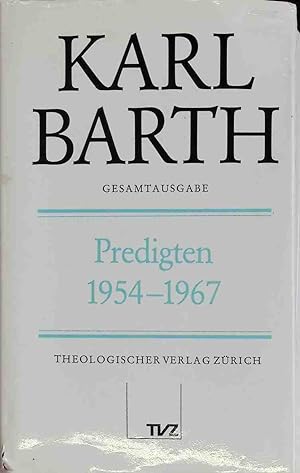 Bild des Verkufers fr Gesamtausgabe - I: Predigten 1954-1967 zum Verkauf von books4less (Versandantiquariat Petra Gros GmbH & Co. KG)
