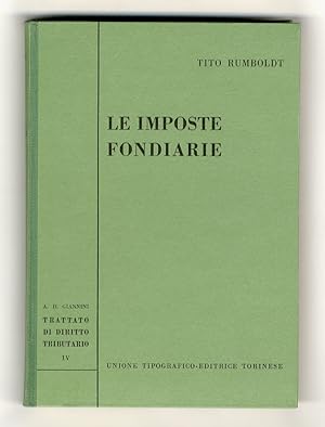 Le imposte fondiarie.