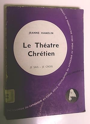 Seller image for Le thtre chrtien for sale by Livresse