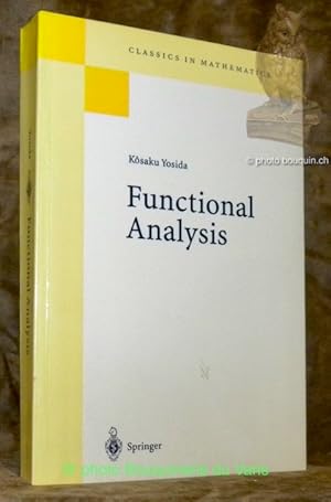 Bild des Verkufers fr Functional Analysis. Rreprint of the 1980 Edition. Collection: Classics in Mathematics. zum Verkauf von Bouquinerie du Varis