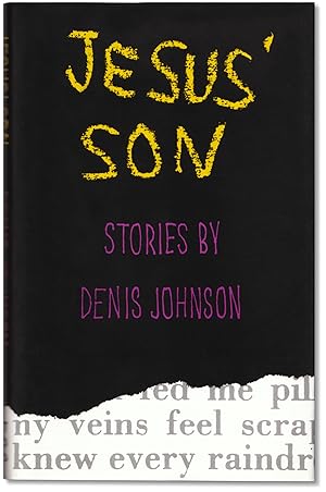 Seller image for Jesus' Son. for sale by Orpheus Books