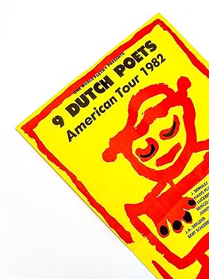 Imagen del vendedor de Event Poster: 9 DUTCH POETS American Tour 1982 a la venta por Brian Cassidy Books at Type Punch Matrix