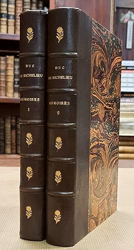 Mémoires du Maréchal Duc de Richelieu. Avec avant-propos et notes par M. F. Barrière