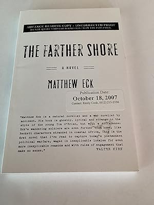 Bild des Verkufers fr The Farther Shore (Uncorrected Proof) zum Verkauf von Brothers' Fine and Collectible Books, IOBA