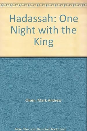 Imagen del vendedor de Hadassah: One Night with the King a la venta por WeBuyBooks
