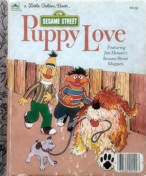 Imagen del vendedor de Puppy Love (Sesame Street Little Golden Book) a la venta por Kayleighbug Books, IOBA
