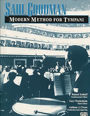 Seller image for Saul Goodman; Modern Method for Tympani for sale by Waysidebooks