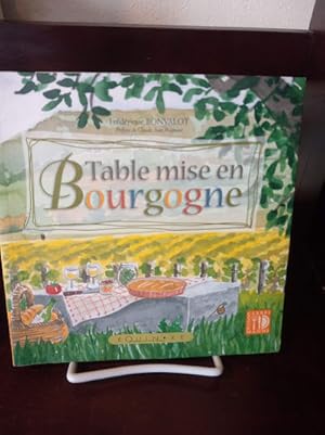 Table mise en Bourgogne