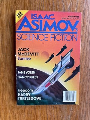 Image du vendeur pour Isaac Asimov's Science Fiction March 1988 mis en vente par Scene of the Crime, ABAC, IOBA