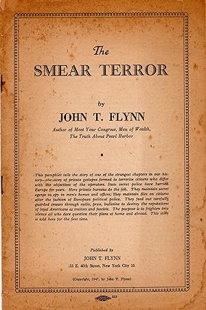 The Smear Terror, by John T. Flynn
